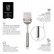 Espatula 33,5cm Comprimento Por 7,5cm Largura Fechada em Aço Inox